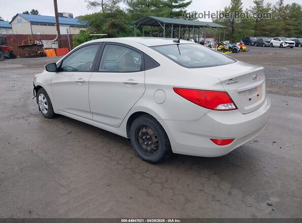 KMHCT4AE7GU982341 2016 HYUNDAI ACCENT White Rear left