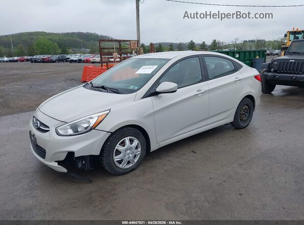 KMHCT4AE7GU982341 2016 HYUNDAI ACCENT White Front left