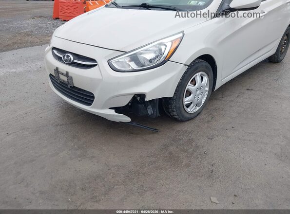 KMHCT4AE7GU982341 2016 HYUNDAI ACCENT White Front view