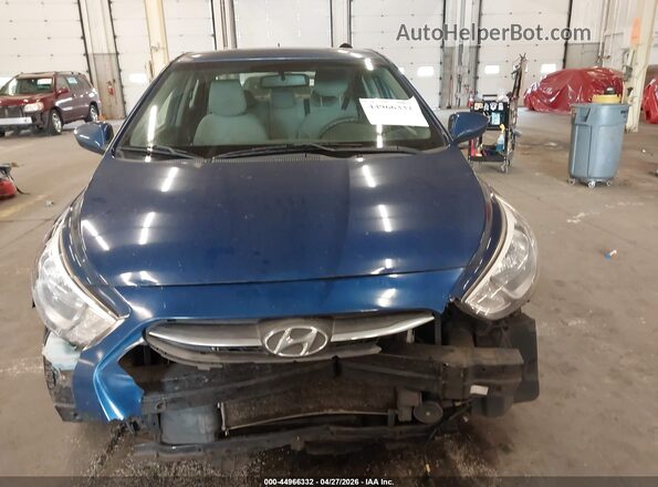 KMHCT4AE7HU216126 2017 HYUNDAI ACCENT Blue Սալոնի հետևի տեսք