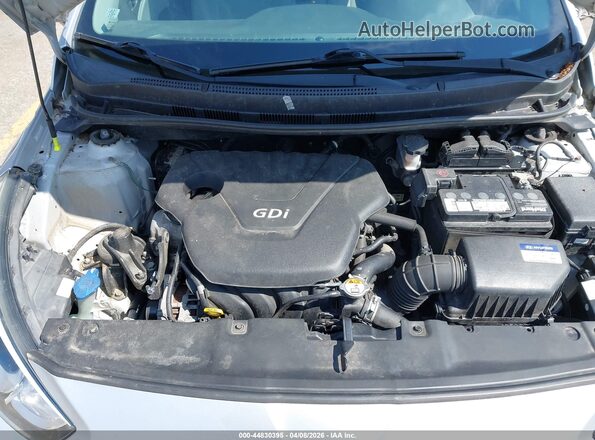 KMHCT4AE7HU218541 2017 HYUNDAI ACCENT Silver უკანა ხედი