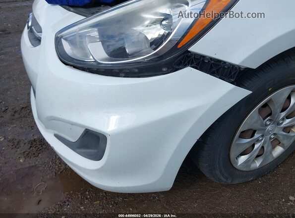 KMHCT4AE8GU114512 2016 HYUNDAI ACCENT White Դիմացի տեսք