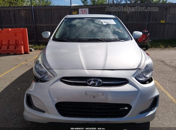 KMHCT4AE9GU045216 2016 HYUNDAI ACCENT Gray Вид щитка приладів