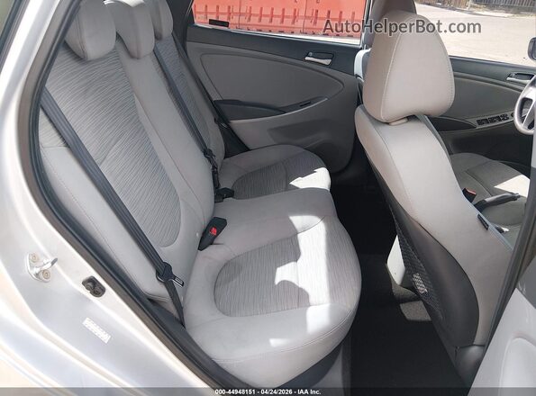 KMHCT4AE9GU045216 2016 HYUNDAI ACCENT Gray Вид наклейки з VIN-кодом