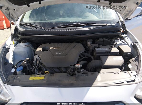 KMHCT4AE9GU045216 2016 HYUNDAI ACCENT Gray Вид ззаду