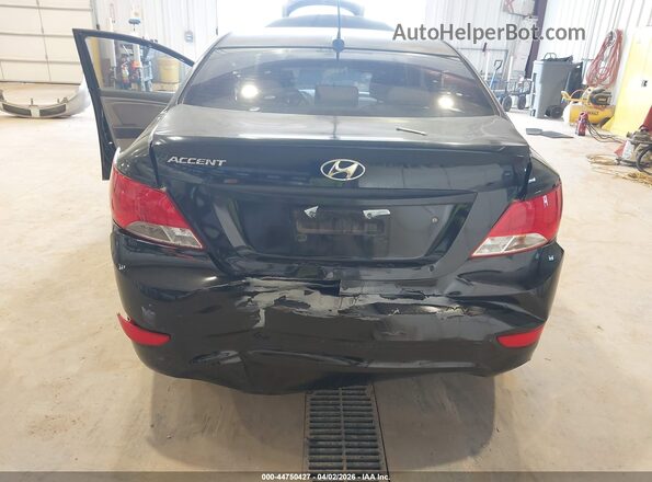 KMHCT4AE9GU098773 2016 HYUNDAI ACCENT Black Вид спереду