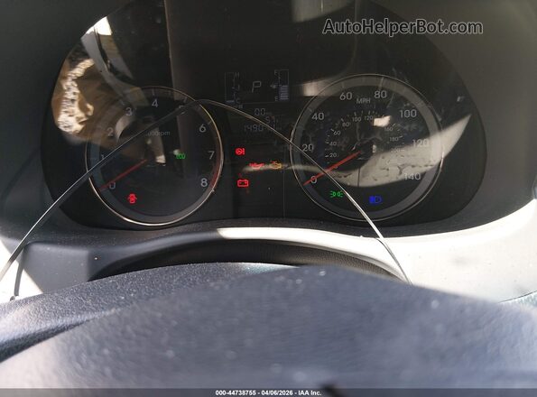 KMHCT4AEXGU035343 2016 HYUNDAI ACCENT White Հետևի նստատեղերի տեսք