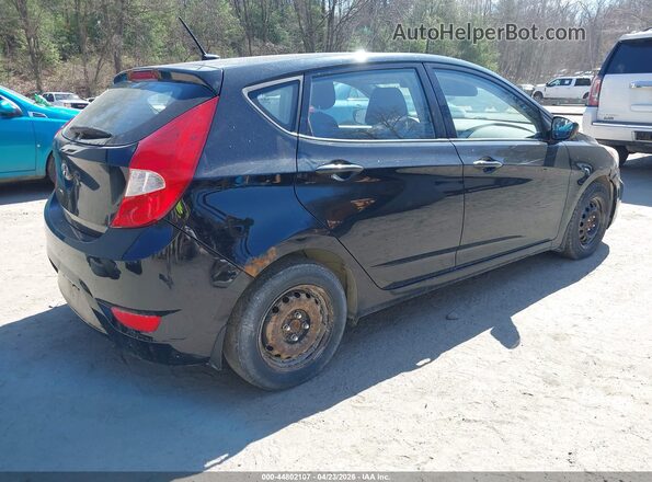 KMHCT5AE4GU273744 2016 HYUNDAI ACCENT Black უკანა მარჯვენა