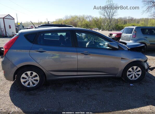 KMHCT5AE5GU276426 2016 HYUNDAI ACCENT Gray Սարքավորումների վահանակի տեսք