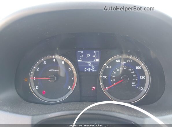 KMHCT5AE7GU250880 2016 HYUNDAI ACCENT Silver Vista de los asientos traseros