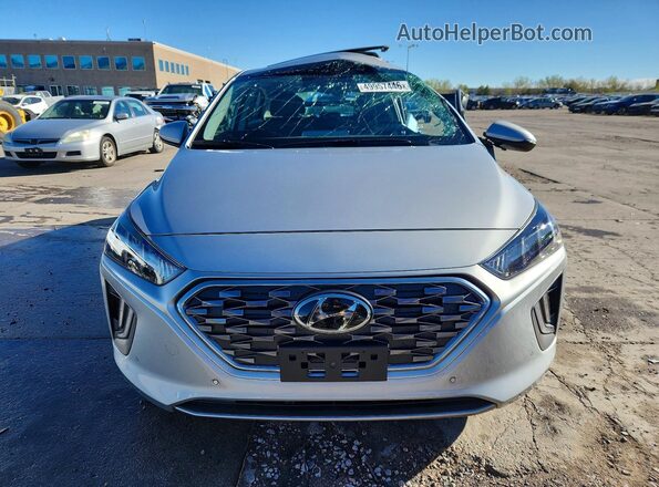 KMHCX5LD2LU240745 2020 HYUNDAI IONIQ Серебряный Вид спереди