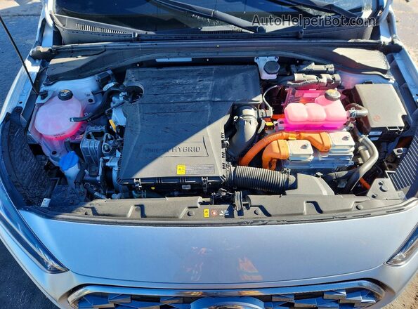 KMHCX5LD2LU240745 2020 HYUNDAI IONIQ Серебряный Вид задней части салона