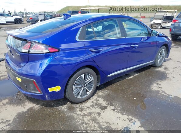 KMHCX5LD2MU248619 2021 HYUNDAI IONIQ PLUG-IN HYBRID Dark Blue 