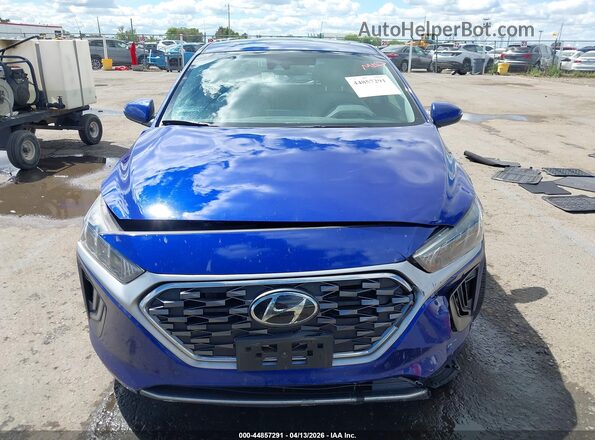 KMHCX5LD2MU248619 2021 HYUNDAI IONIQ PLUG-IN HYBRID Dark Blue 