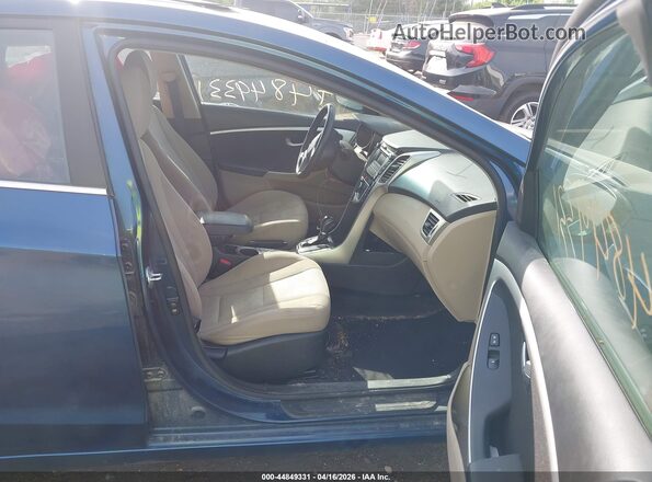KMHD35LH3GU293379 2016 HYUNDAI ELANTRA GT Blue Вид салону спереду