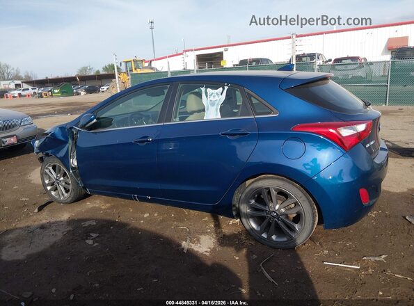 KMHD35LH3GU293379 2016 HYUNDAI ELANTRA GT Blue 