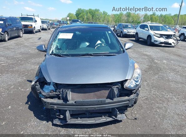 KMHD35LH3HU358233 2017 HYUNDAI ELANTRA GT Серебряный Вид задней части салона