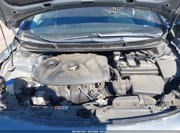 KMHD35LH4GU325773 2016 HYUNDAI ELANTRA GT Gray უკანა ხედი