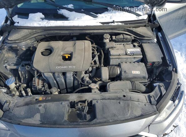 KMHD74LF0JU523965 2018 HYUNDAI ELANTRA Charcoal Սալոնի հետևի տեսք
