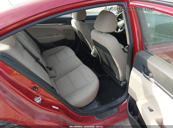 KMHD74LF0LU995151 2020 HYUNDAI ELANTRA Red VIN կոդի պիտակի տեսք