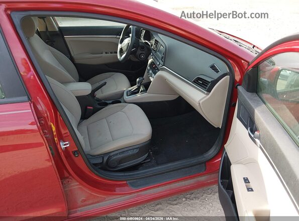 KMHD74LF0LU995151 2020 HYUNDAI ELANTRA Red Սալոնի դիմացի տեսք