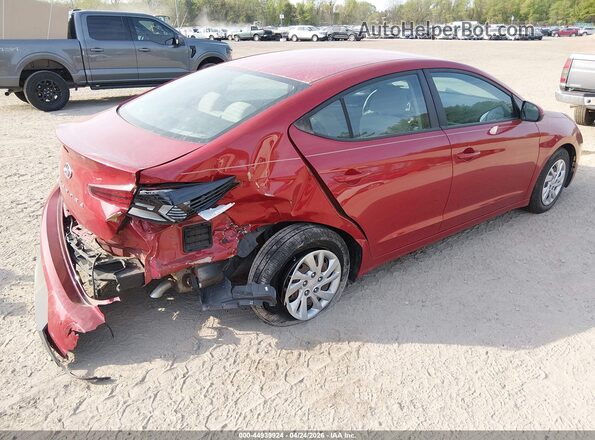 KMHD74LF0LU995151 2020 HYUNDAI ELANTRA Red Հետևի աջ