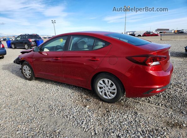 KMHD74LF2KU754027 2019 HYUNDAI ELANTRA Red 