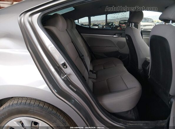KMHD74LF2LU079149 2020 HYUNDAI ELANTRA Silver VIN კოდის სტიკერის ხედი