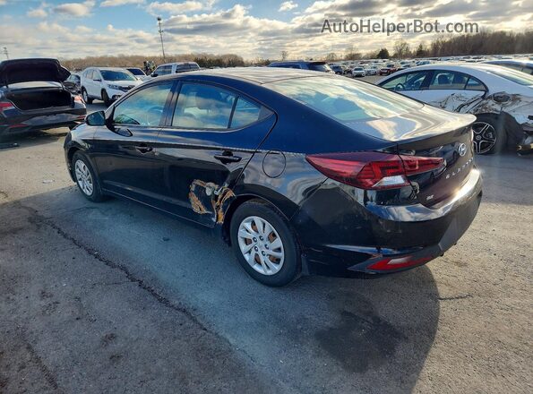 KMHD74LF4LU955994 2020 HYUNDAI ELANTRA Black Задня ліва чверть