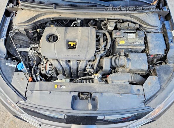 KMHD74LF4LU955994 2020 HYUNDAI ELANTRA Black Вид задньої частини салону