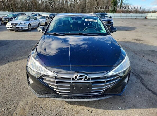 KMHD74LF4LU955994 2020 HYUNDAI ELANTRA Black Вид спереду