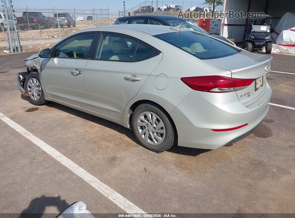 KMHD74LF5HU071408 2017 HYUNDAI ELANTRA Кремовый Задняя левая четверть