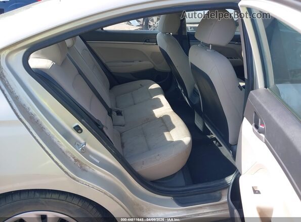 KMHD74LF5HU071408 2017 HYUNDAI ELANTRA Кремовый Вид наклейки с VIN-кодом