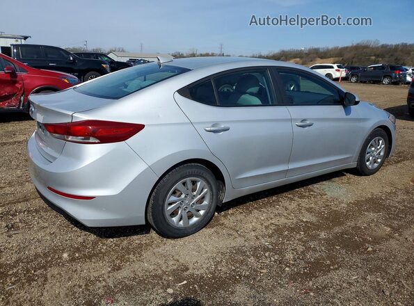 KMHD74LF5HU096325 2017 HYUNDAI ELANTRA Серебряный Задняя правая четверть