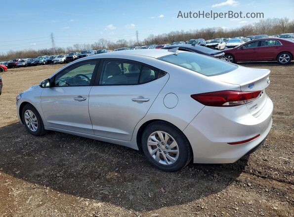 KMHD74LF5HU096325 2017 HYUNDAI ELANTRA Серебряный Задняя левая четверть