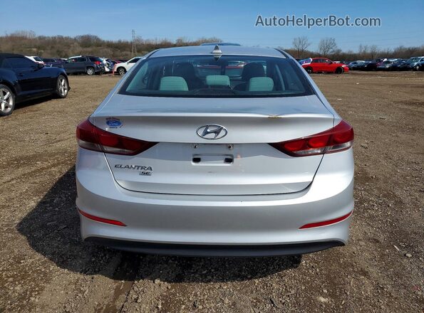 KMHD74LF5HU096325 2017 HYUNDAI ELANTRA Серебряный Вид сзади