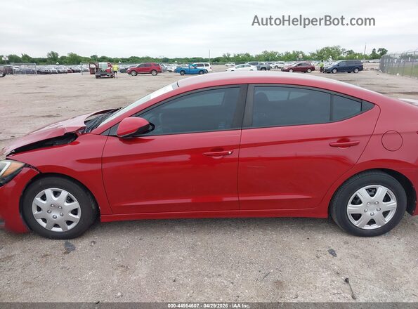 KMHD74LF7JU638739 2018 HYUNDAI ELANTRA Red Vista interior de 360 grados