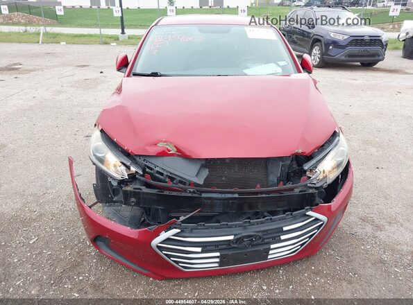 KMHD74LF7JU638739 2018 HYUNDAI ELANTRA Red Vista del cuadro de instrumentos