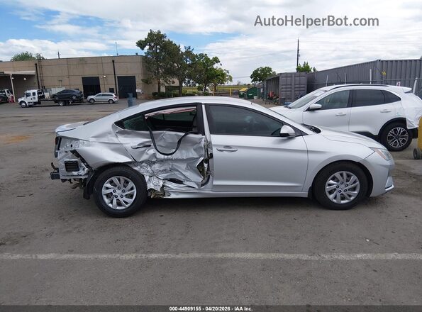 KMHD74LFXKU887375 2019 HYUNDAI ELANTRA Silver Widok wnętrza 360 stopni