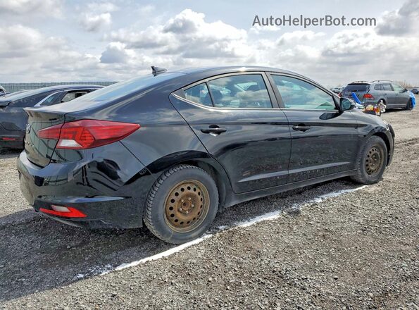 KMHD84LF0KU763063 2019 HYUNDAI ELANTRA Black Trasero derecho