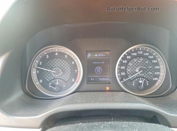 KMHD84LF0KU763063 2019 HYUNDAI ELANTRA Black Vista del cuadro de instrumentos