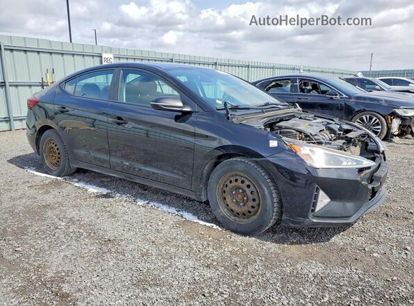 KMHD84LF0KU763063 2019 HYUNDAI ELANTRA Black Delantero derecho