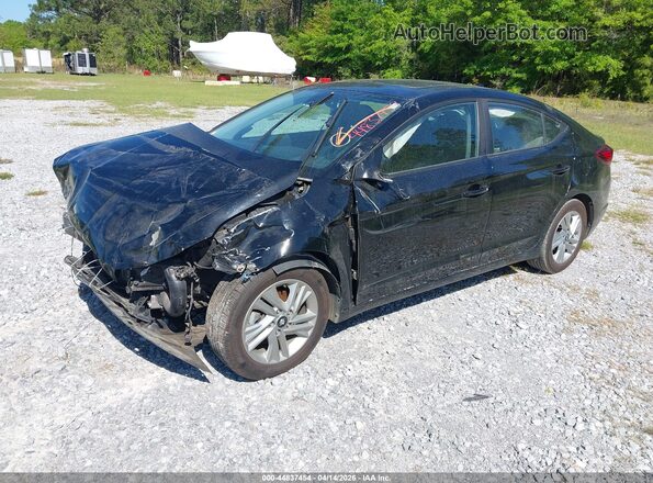 KMHD84LF0LU092530 2020 HYUNDAI ELANTRA Black Front left