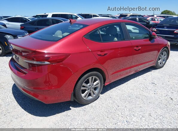 KMHD84LF1HU217364 2017 HYUNDAI ELANTRA Красный 