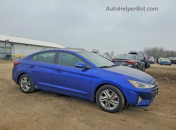 KMHD84LF1LU945999 2020 HYUNDAI ELANTRA Blue Առջևի աջ