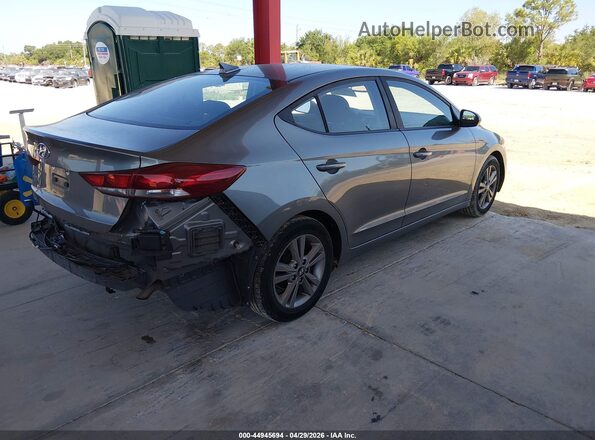 KMHD84LF2HU245612 2017 HYUNDAI ELANTRA Gray Trasero derecho