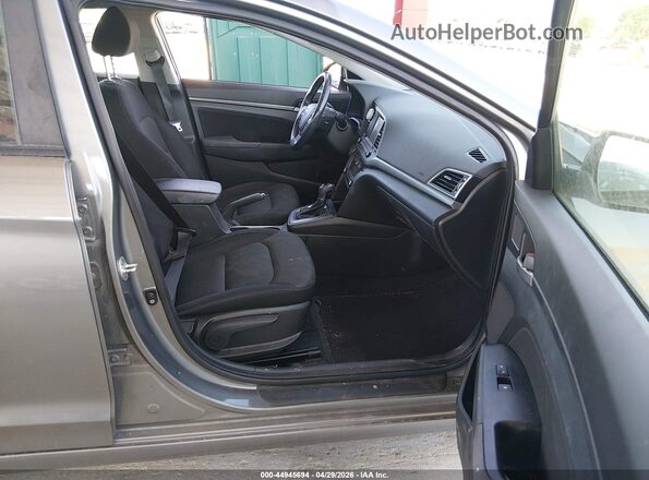 KMHD84LF2HU245612 2017 HYUNDAI ELANTRA Gray Vista interior delantera