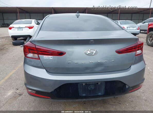 KMHD84LF2KU772590 2019 HYUNDAI ELANTRA Silver 