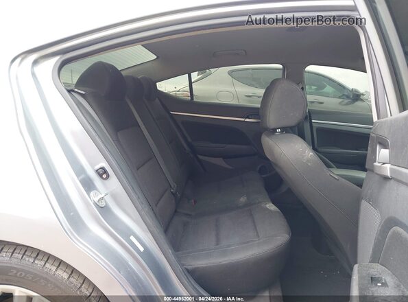KMHD84LF2KU772590 2019 HYUNDAI ELANTRA Silver Widok naklejki z numerem VIN
