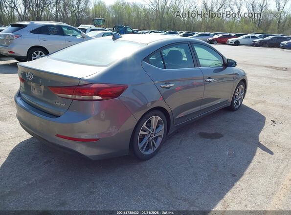 KMHD84LF3HU297198 2017 HYUNDAI ELANTRA Gray Rear right